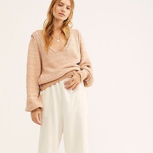 NWT FP beachy sweatshirt style sweater